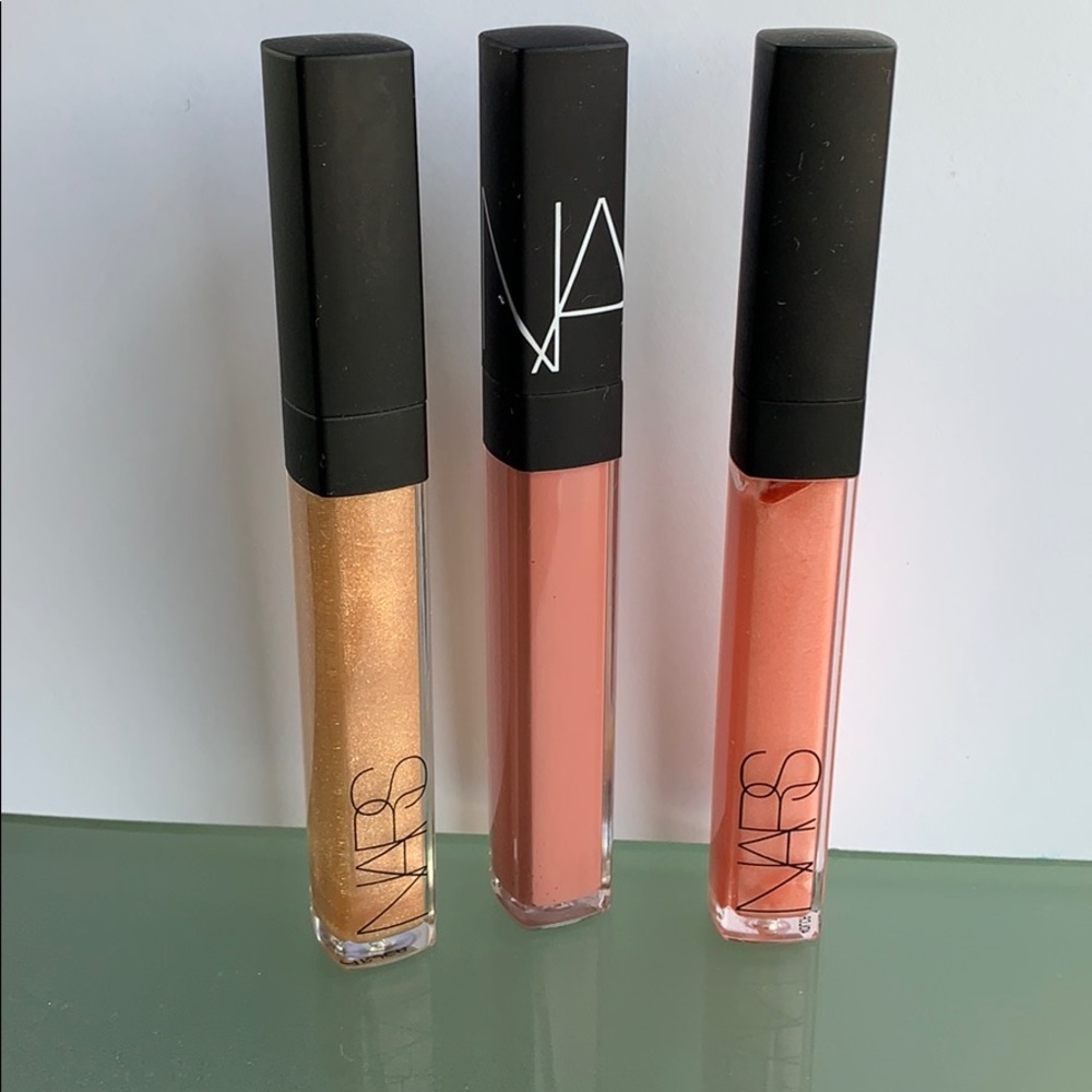 NARS lipgloss lot of 3 new, never used lipglosses